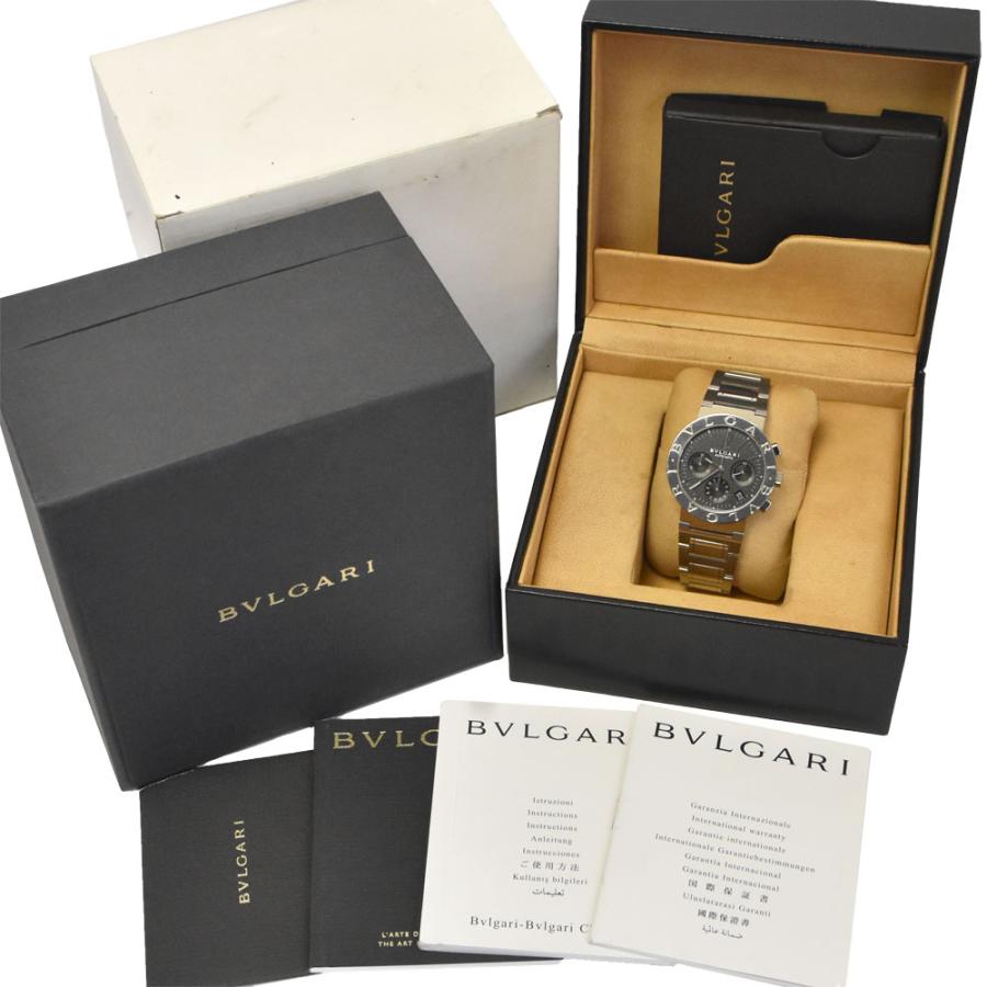 BVLGARI（ブルガリ） BVLGARI BB38SSCH ブルガリブルガリ クロノグラフ 