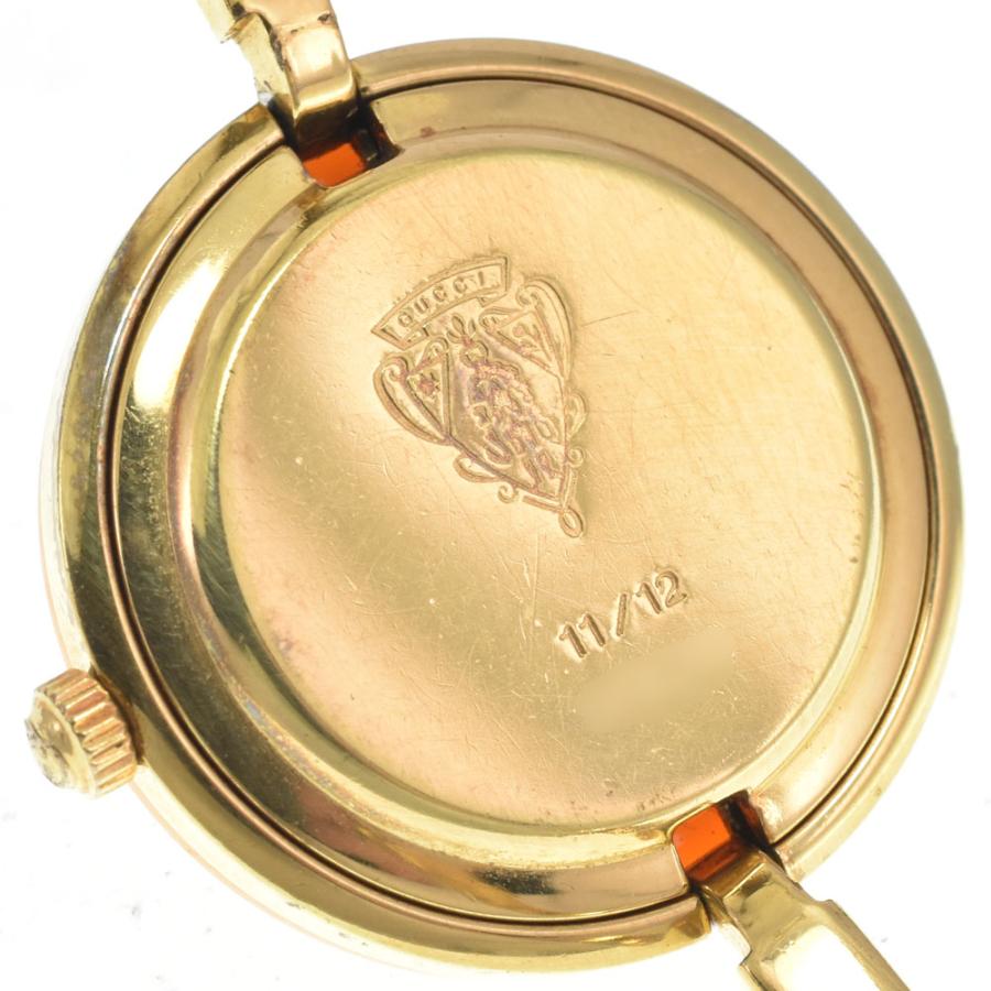 GUCCI（グッチ） GUCCI 46338 チェンジベゼル ホワイト クォーツ