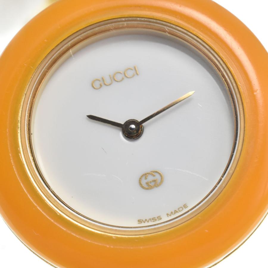 GUCCI（グッチ） GUCCI 46338 チェンジベゼル ホワイト クォーツ