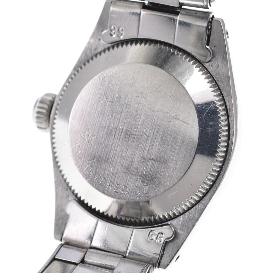 ロレックス ROLEX 6517 ヴィンテージ オイスターパーペチュアル デイト WGベゼル Cal.1161 シルバー 自動巻き レディース 良品 腕時計 N#148564 | ROLEX | 05