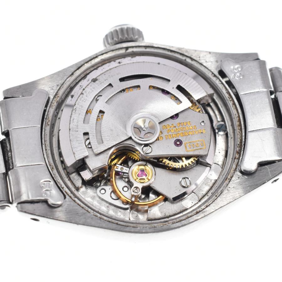 ロレックス ROLEX 6517 ヴィンテージ オイスターパーペチュアル デイト WGベゼル Cal.1161 シルバー 自動巻き レディース 良品 腕時計 N#148564 | ROLEX | 09