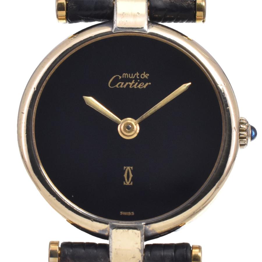 Cartier（カルティエ） マスト ヴァンドーム SV925(GP)/レザー