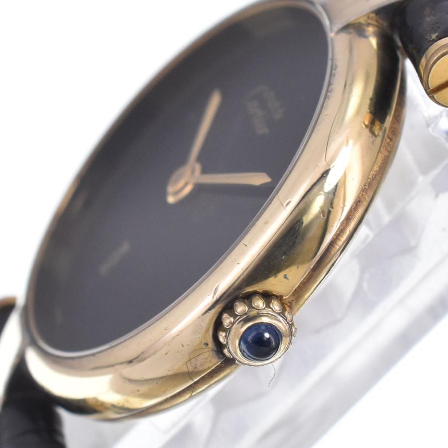 Cartier（カルティエ） マスト ヴァンドーム SV925(GP)/レザー