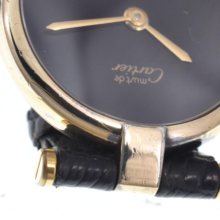 Cartier（カルティエ） マスト ヴァンドーム SV925(GP)/レザー