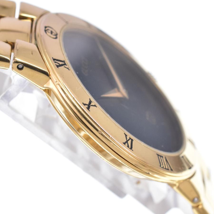 GUCCI 3300Mメンズ腕時計 ゴールド クォーツ　稼働品 GUCCI（グッチ） GUCCI 3300M GP ブラック クォーツ メンズ 良品