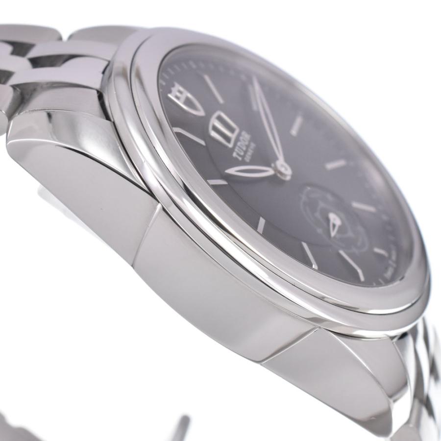 チューダー TUDOR 57000 グラマー ダブルデイト ブラック 自動巻き メンズ 美品 保証書付き 腕時計 A#149403 |  | 03