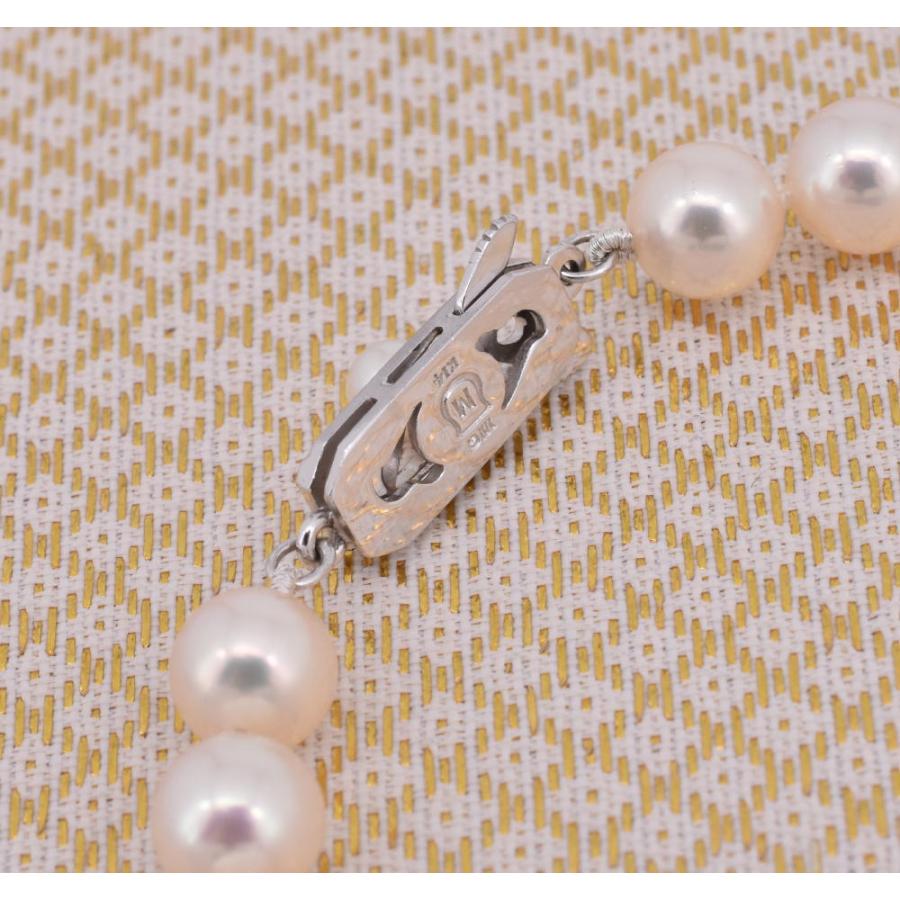 MIKIMOTO ☆美品【MIKIMOTO】ミキモト パール ネックレス 7.3mm MIKIMOTO ☆美品【MIKIMOTO】ミキモト パール ネックレス 7.3mm