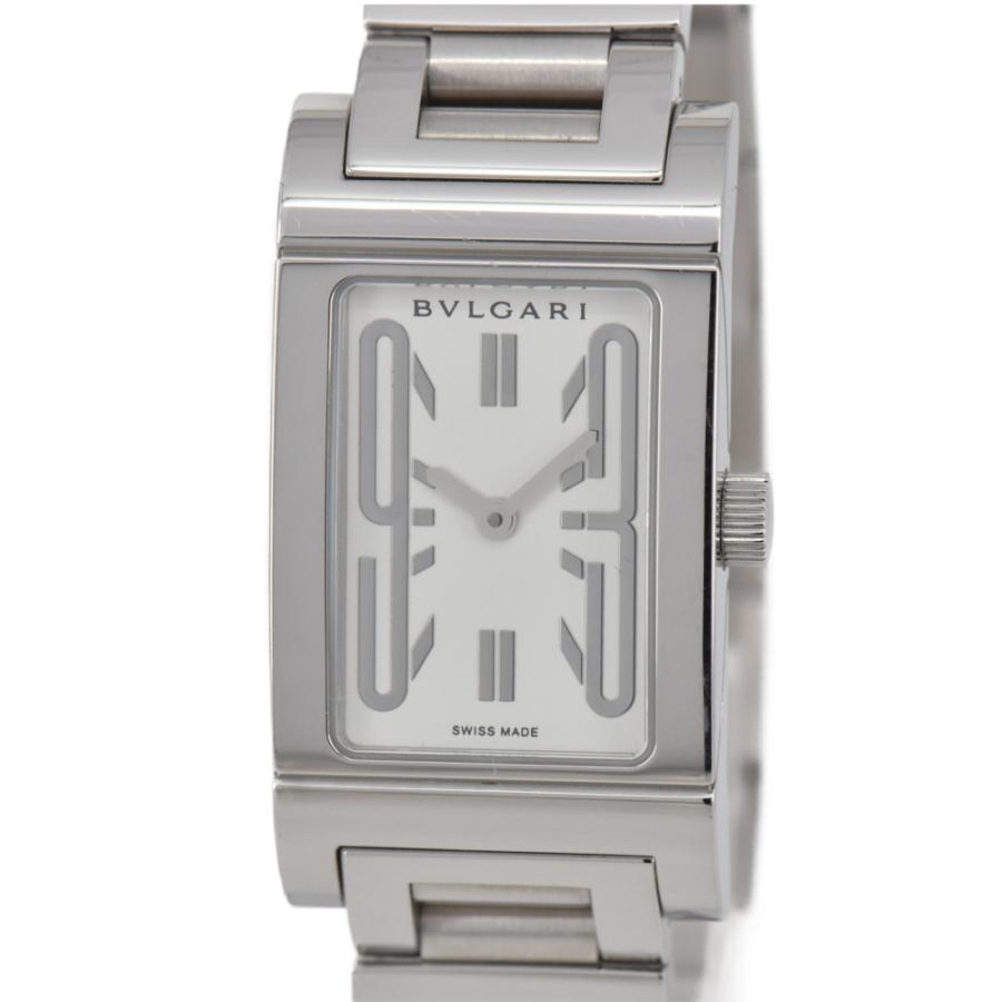 当社の 【BVLGARI】ブルガリ 時計 'レッタンゴロ' automatic ホワイト ...