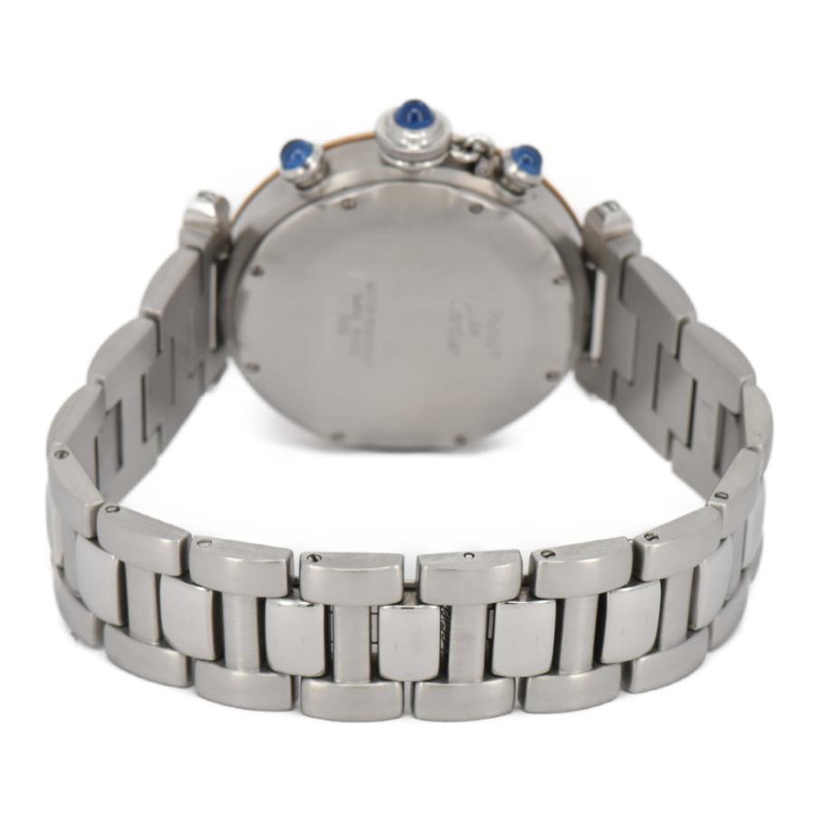 カルティエ パシャ クロノグラフ 18kYGベゼル クォーツ 1032 Cartier ☆良品【CARTIER】カルティエ パシャ クロノグラフ 38mm