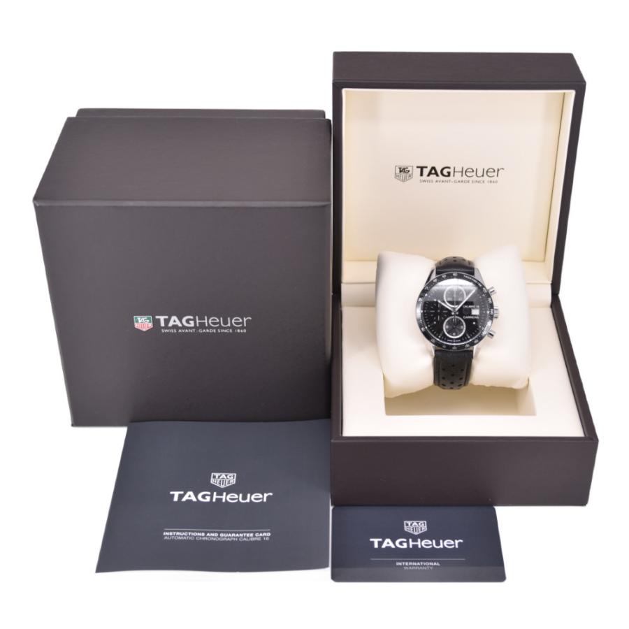 ☆良品【TAG HEUER】タグホイヤー カレラ キャリバー16 CV201AJ 自動巻き メンズ M#99395 :99395 ...