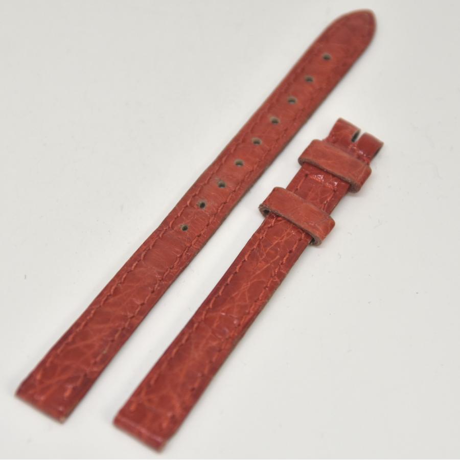 Cartier alligator レザー 婦人時計ベルト 未使用 保管品 Cartier カルティエ 純正 クロコ レザーベルト