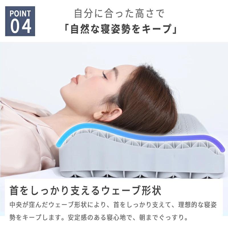 マイナスイオン☆ 枕 枕カバー付 洗える 通気性抜群 高反発枕 柔らかい