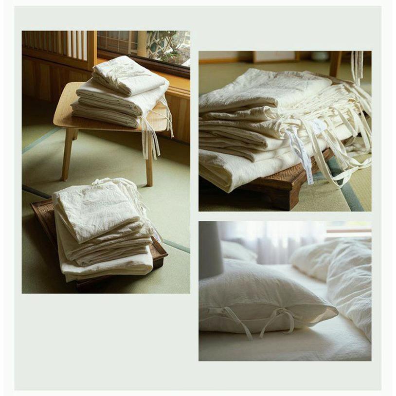 Aooka ☆無漂白 無染色☆掛け布団カバー 羽毛布団カバー 綿100% 230 X