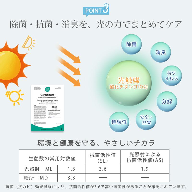 光触媒機能性敷きパッド Aooka 限界突破の冷たさ！強冷感 敷きパッド 光触媒加工 夏用 接触冷感