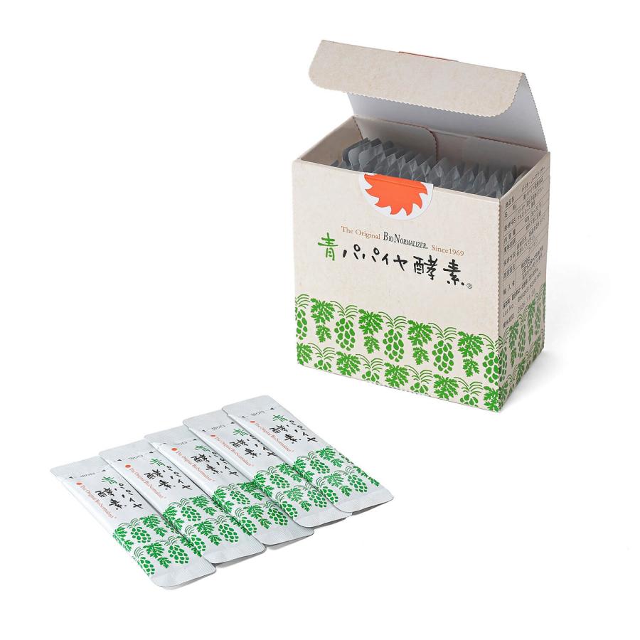 青パパイヤ発酵食品2箱 公式 2箱セット】青パパイヤ酵素 顆粒タイプ 2箱 バイオノーマ