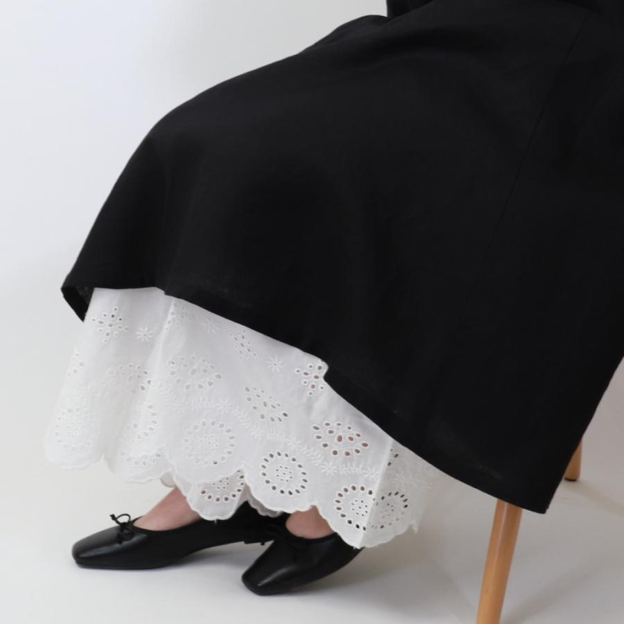 ペチパンツ インナーパンツ パンツ レース 刺繍 レイヤード レイヤードコーデ ナチュラル レディース レディースパンツ 春 夏 30代 40代 50代 | ブランド登録なし | 02