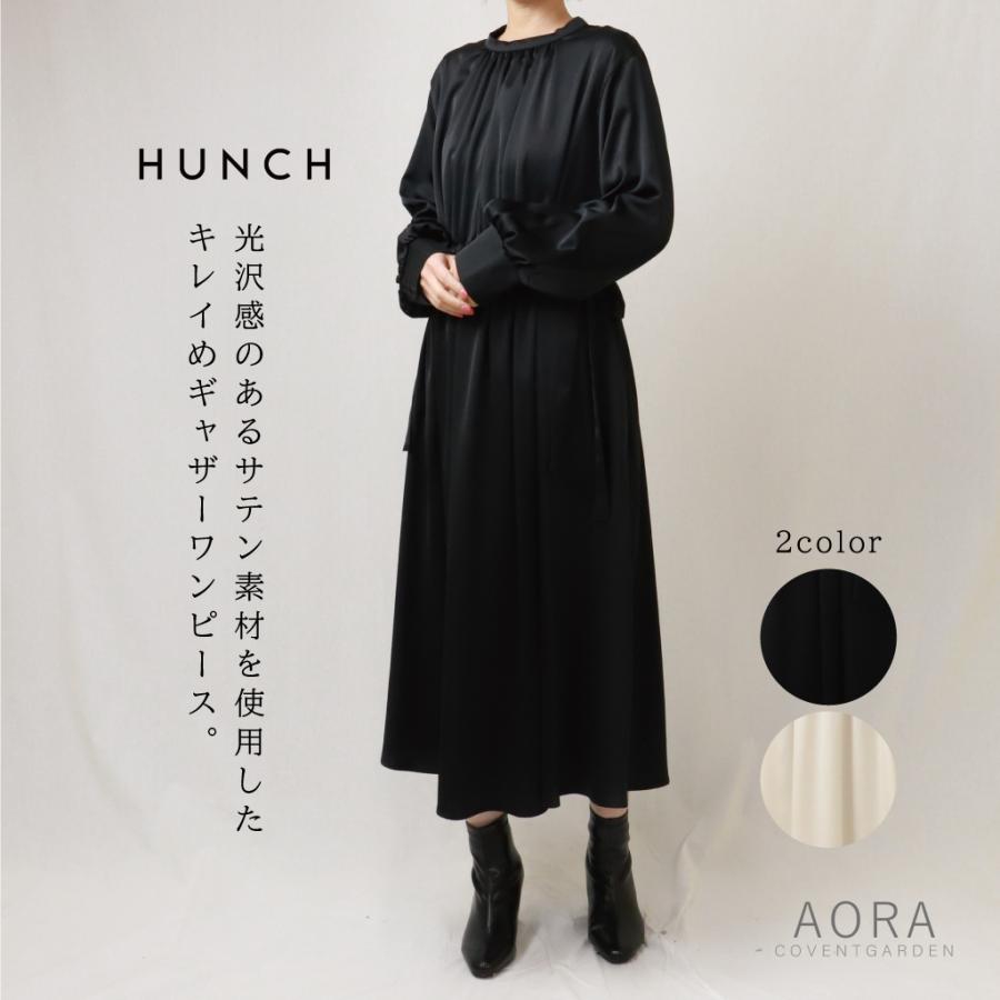 驚きの安さ ワンピース ギャザーワンピース レディースワンピース 春服 春夏 Hunch 30代 40代 50代 直営店限定