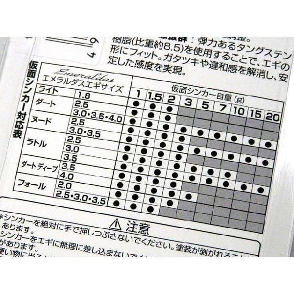 ダイワ Daiwa 仮面シンカー 1g 3g 003 アオリイカ釣具 あおりねっとshop 通販 Yahoo ショッピング