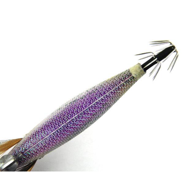 Owner Egi Draw4 Tie Breaker 3.5 Slow Sinking Lure, Pink Purple/Blue Glow Shrimp, 0.6 Oz - View #7