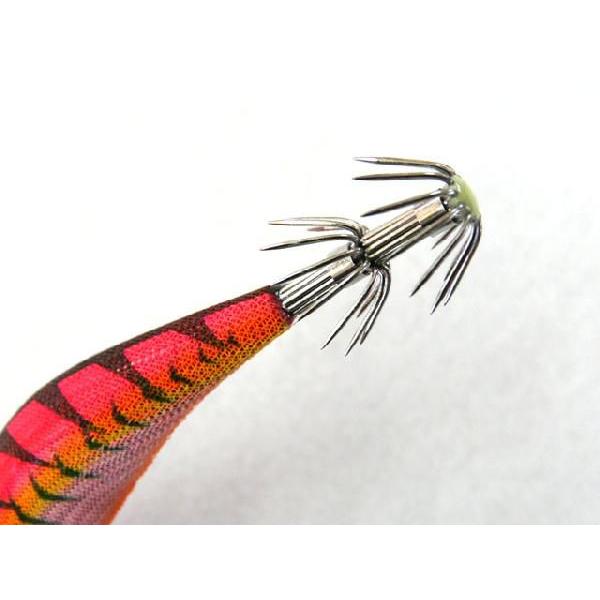 【在庫限り特価】バレーヒル(Valleyhill) スクイッドシーカー　3.5号　#26RG ピンク／杉／赤ホロ  30g Squid Seeker レギュラー｜aorinetshop｜02