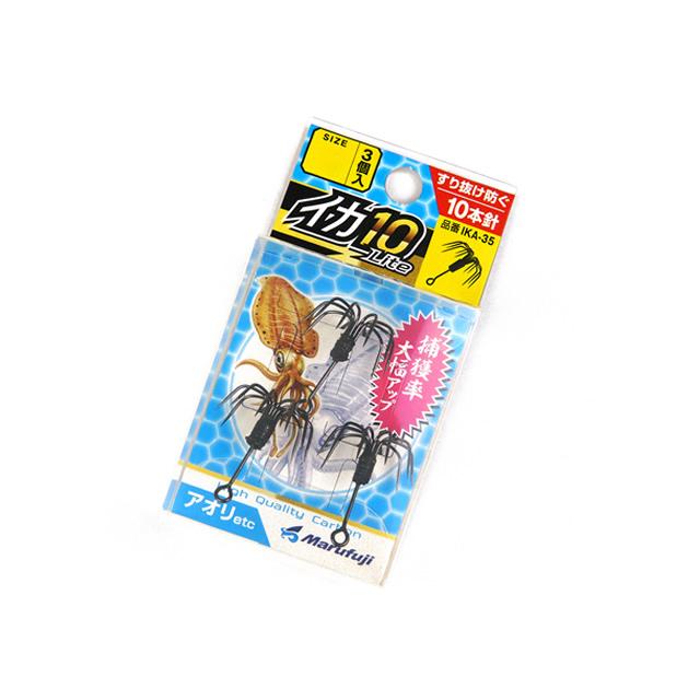 Marufuji マルフジ(Marufuji) イカ10ライト IKA-35 10本針 環 Marufuji マルフジ(Marufuji) イカ10ライト IKA-35 10本針 環