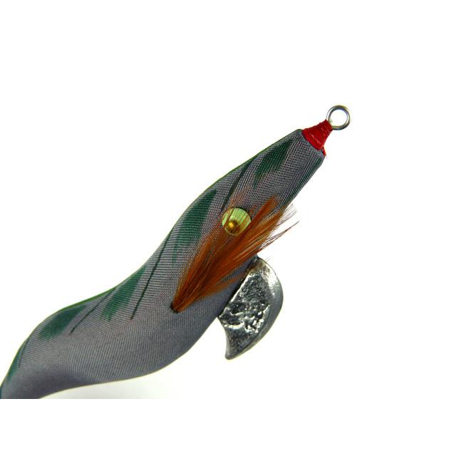 林釣漁具製作所 餌木猿 3.5号 スーパーシャロー 薄墨 赤テープ 2本 