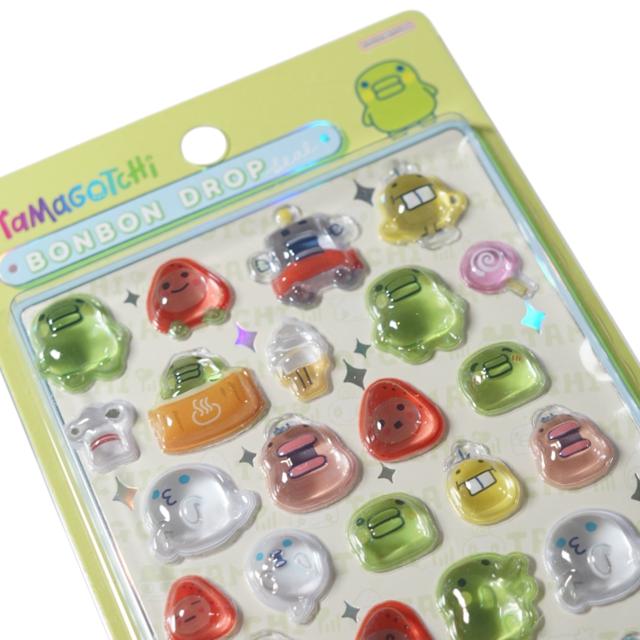 サンスター文具 たまごっち ボンボンドロップシール くちぱっち 正規品