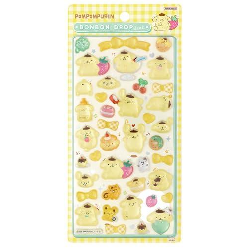 サンスター文具 サンリオキャラクター シール ボンボンドロップシール