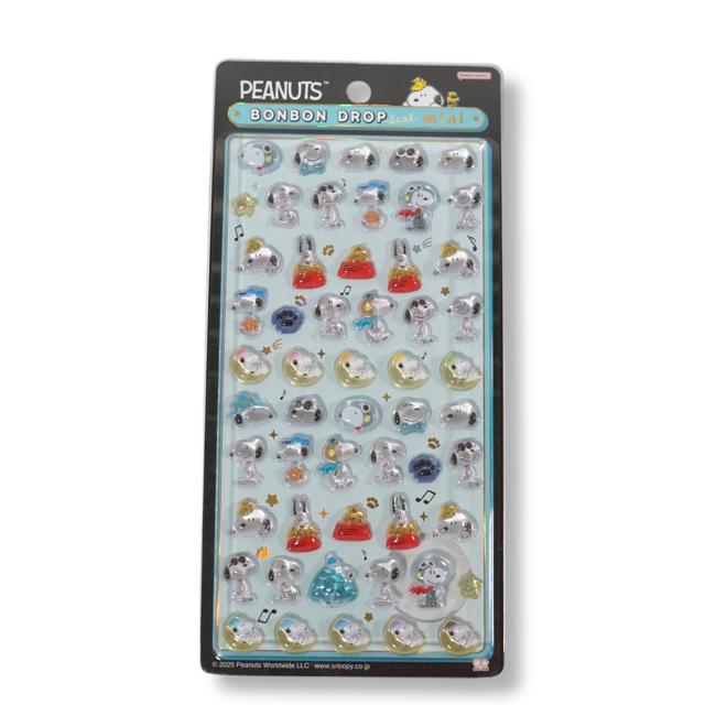 サンスター文具 ボンボンドロップシール ミニ スヌーピー ピーナッツ