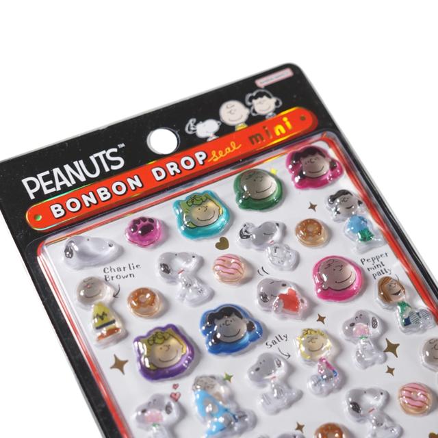 ボンボンドロップシール ディズニー スヌーピーミニ サンスター文具 ボンボンドロップシール ミニ スヌーピー ピーナッツ
