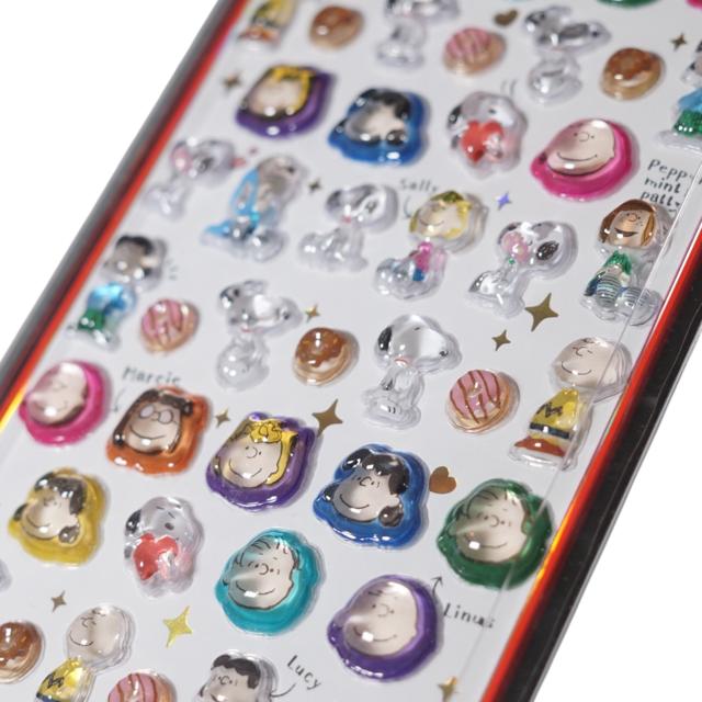 サンスター文具 ボンボンドロップシール ミニ スヌーピー ピーナッツ