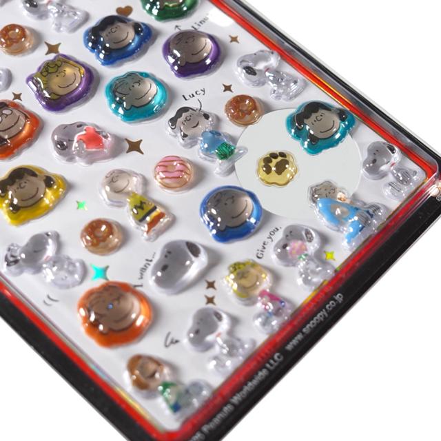 サンスター文具 ボンボンドロップシール ミニ スヌーピー ピーナッツ