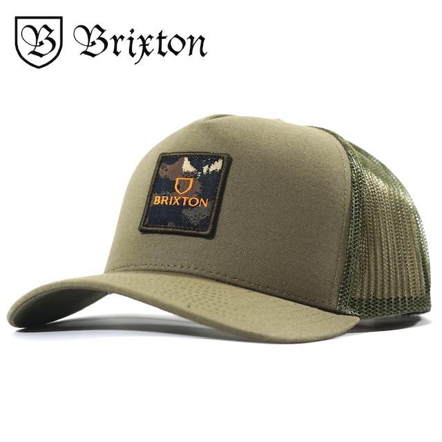 BRIXTON ALPHA BLOCK ブリクストン メッシュキャップ トラッカー