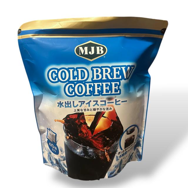 MJB COLD BREW COFFEE 水出しアイスコーヒー 40袋　コストコ MJB（エムジェイビー） コールドブリュー 18g x 40袋アイスコーヒー