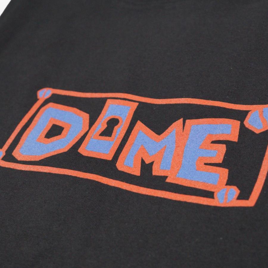 DIME MTL Key Tシャツ ブラック ダイム 半袖 黒ロゴ キー ユニセックス 送料無料 SK8 | Dime | 02