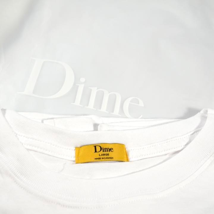DIME Classic Monkey Tシャツ ホワイト 白 Lサイズ ダイム ユニセックス 送料無料 海外 レア ロゴ 袋付き | Dime | 02