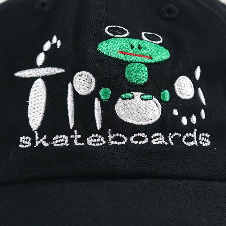 FROG SKATEBOARDS Brain キャップ ブラック 帽子 フロッグ FROG SKATEBOARDS Brain キャップ ブラック 帽子 フロッグ