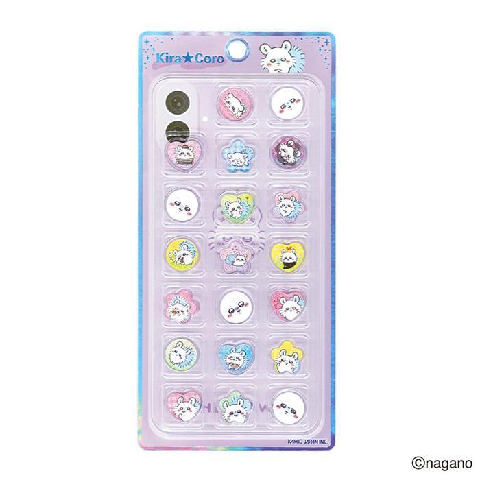 サンスター文具 モモンガ KIRACORO おはじきシール 全5種類 シール