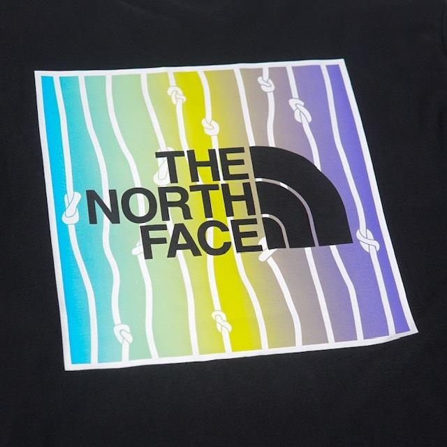 THE NORTH FACE DIST HD Tシャツ ノースフェイス ハーフドーム 半袖 レインボー 海外限定 日本未発売 送料無料 希少