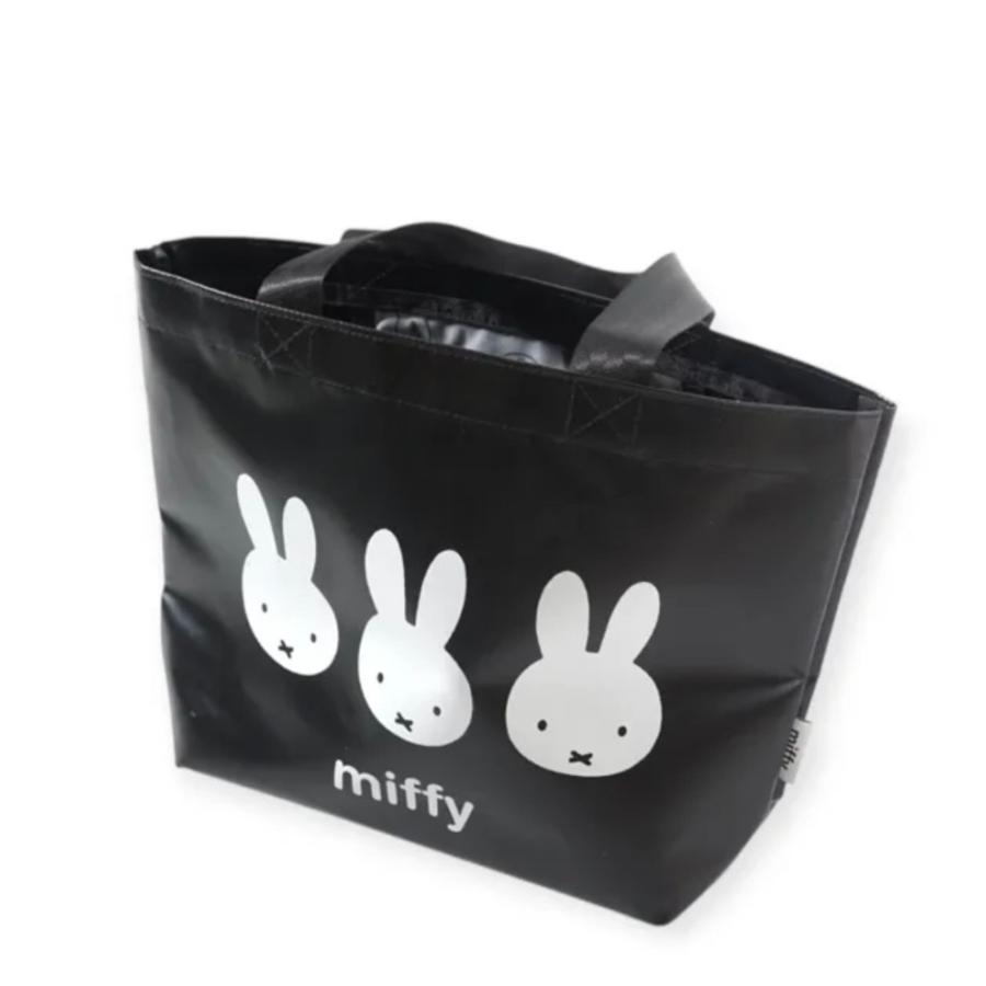 25年　新作　miffy ミッフィー シンプルツートン プールバッグ　撥水 スイミング プールグッズ グッズ 可愛い 子供 キッズ ビニールバッグ 小学生 ビーチバッグ