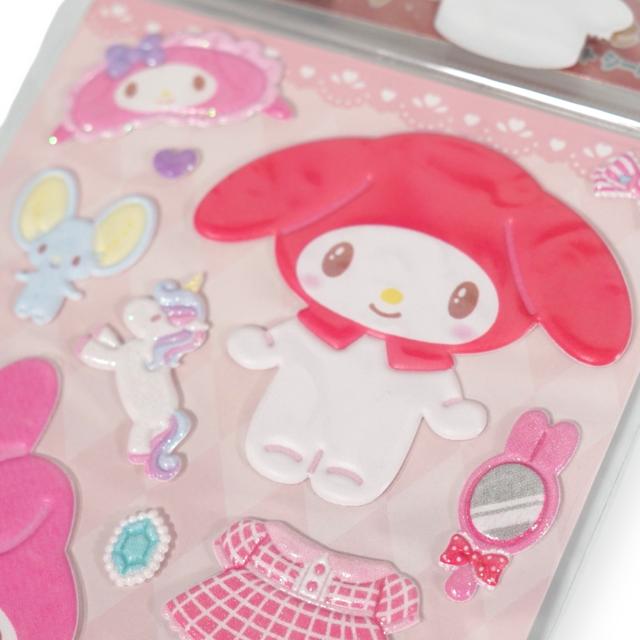 サンリオ ケイカンパニーキャラクターシール マイコーディネートシール2 マイメロディ きせかえシール 立体 ぷくぷく | sanrio | 04