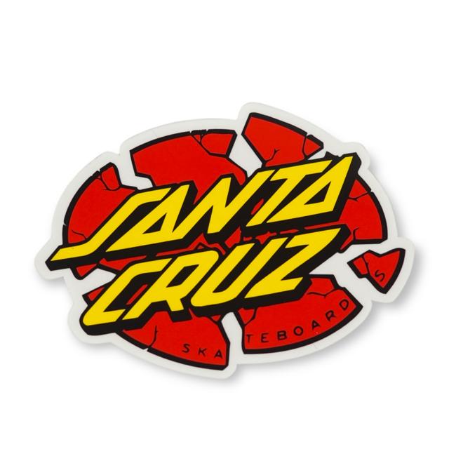 SANTA CRUZ（サンタクルーズ） ステッカー ロゴ ブロークンステッカー