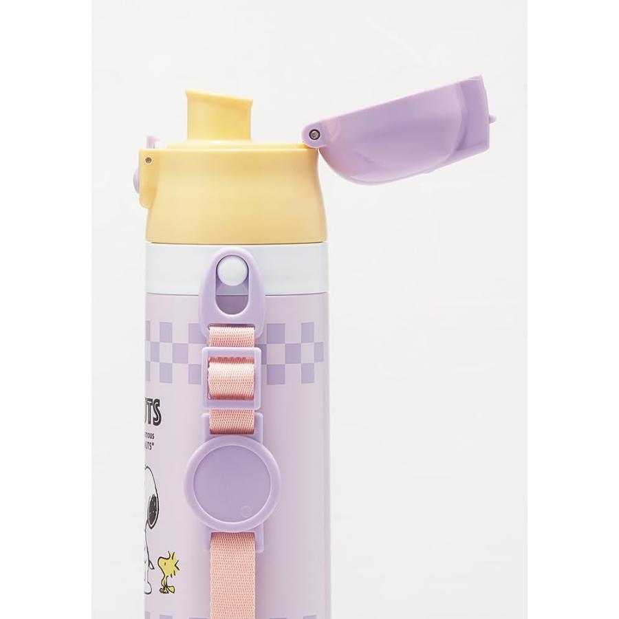スヌーピー スケーター Skater 子供用 ステンレス 水筒 直飲み 470ml