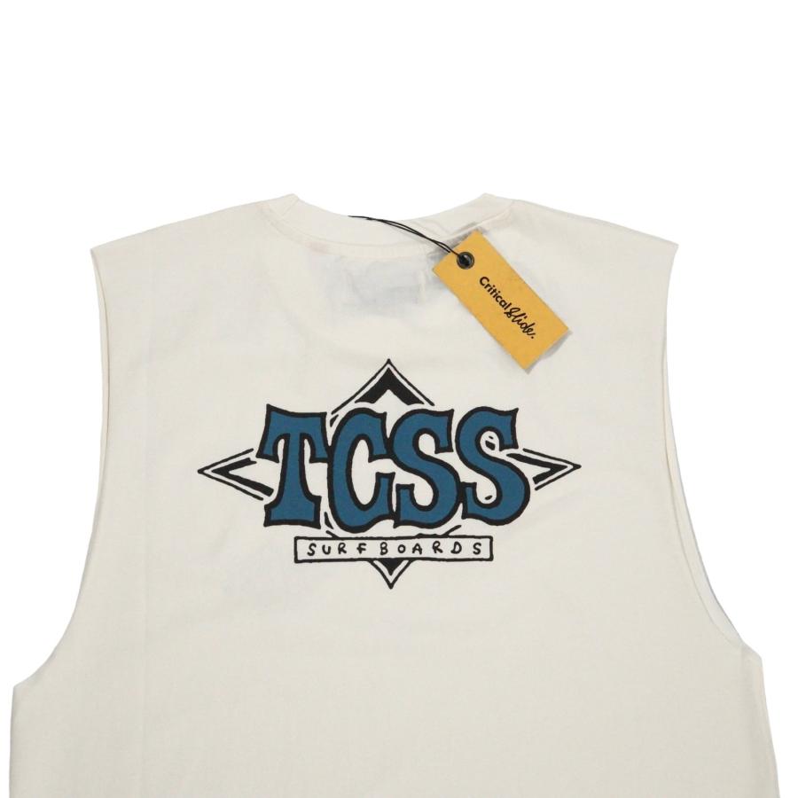 TCSS MAKER LOGO タンクトップ ナチュラル CRITICAL SLIDE TANK TOP 夏 サーフィン ロゴ 送料無料 | TCSS | 02
