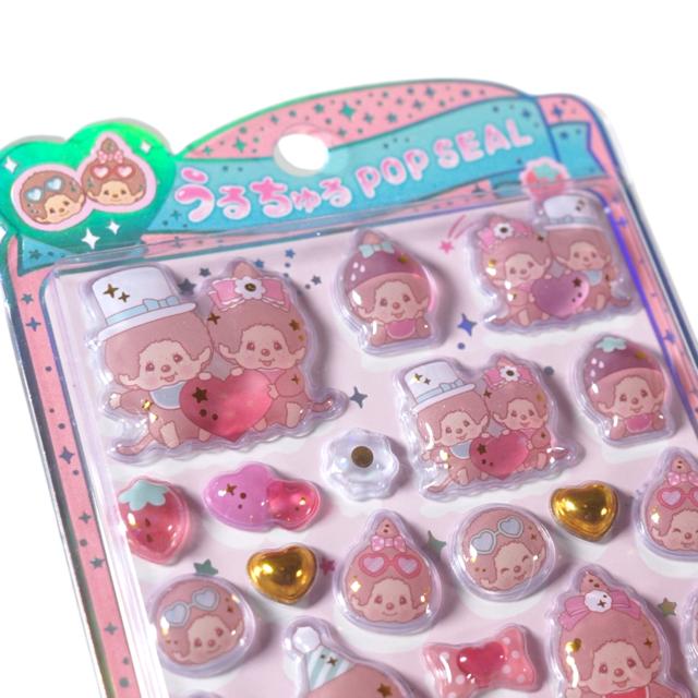 CRUX（クラックス） シール うるちゅる ポップシール モンチッチ