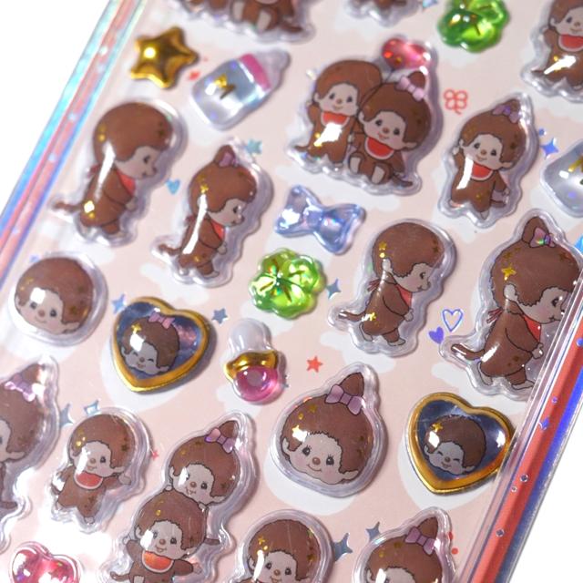 CRUX（クラックス） シール うるちゅる ポップシール モンチッチ
