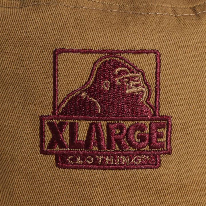 X-LARGE 91 ロゴ　バゲットハット　ブラウン エクストララージ 海外限定 日本未発売 送料無料 ユニセックス | XLARGE | 01