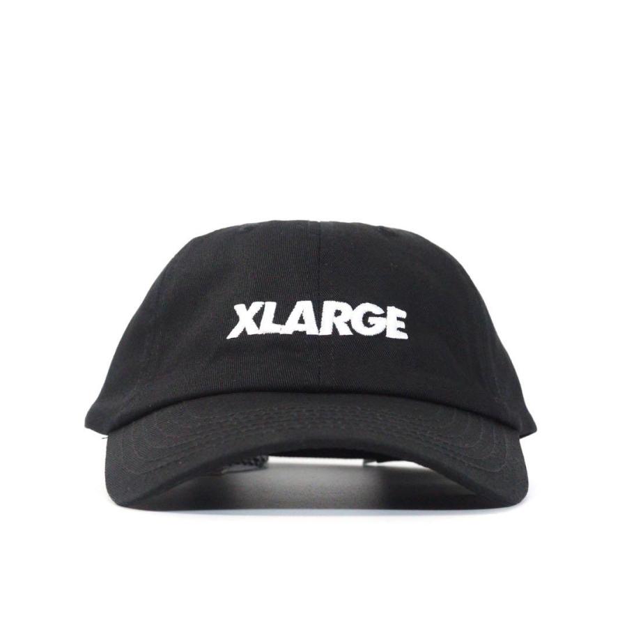 X-LARGE TEXT LOGO カーブキャップ CAP エクストララージ 帽子 ロゴ ユニセックス ブラック 黒 送料無料 海外限定 日本未発売 レア | XLARGE | 02