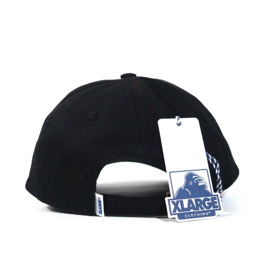 X-LARGE TEXT LOGO カーブキャップ CAP エクストララージ 帽子 ロゴ ユニセックス ブラック 黒 送料無料 海外限定 日本未発売 レア | XLARGE | 05