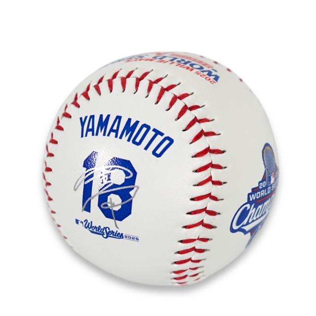 山本由伸 2025 ワールドシリーズ MVP 記念ボール ドジャース 山本由伸 2025 ワールドシリーズ MVP 記念ボール ドジャース MLB